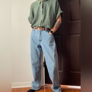 Vintage light wash Levi’s 501’s